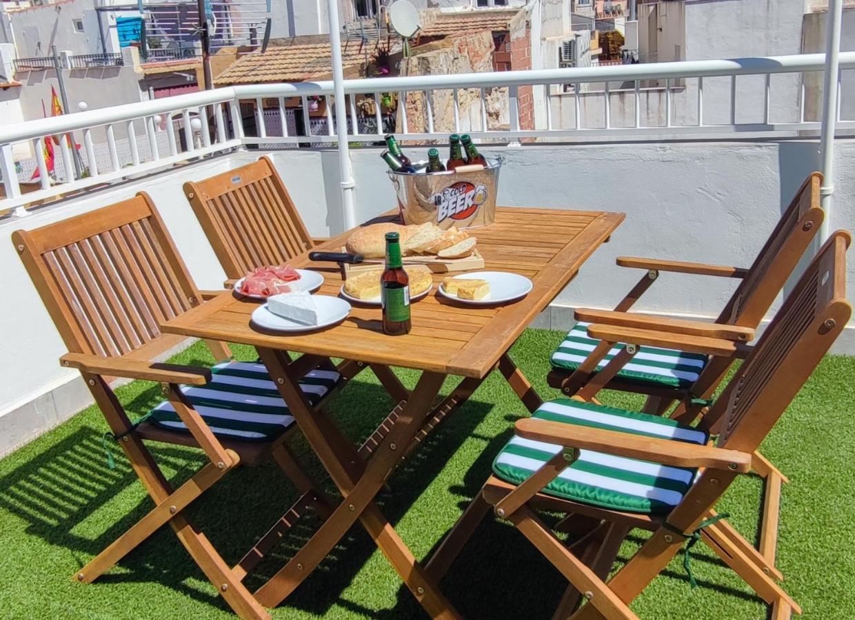 Alc - 2 Private Terrace Abad Najera Apartment Alicante Bagian luar foto